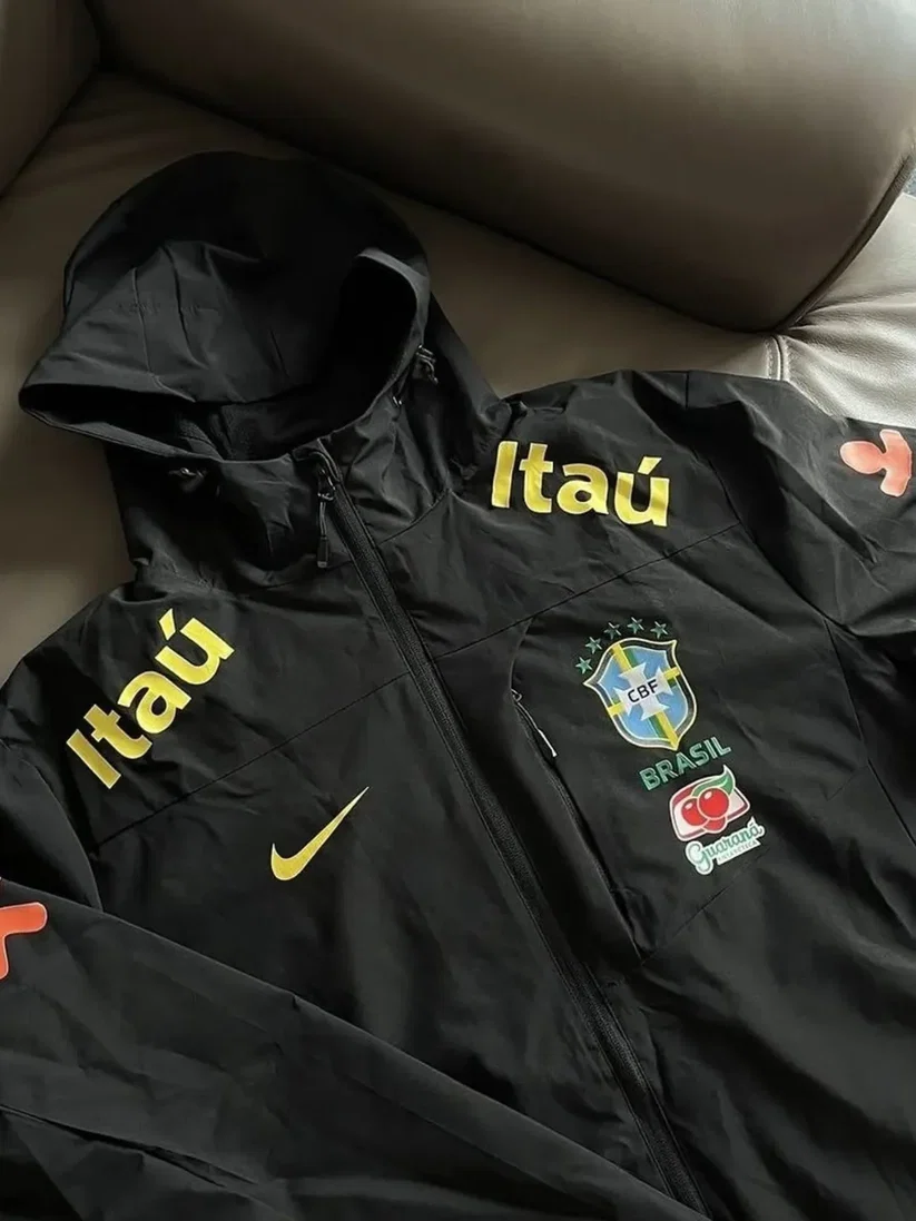 BRAZIL x WINDBREAKER - BLACK