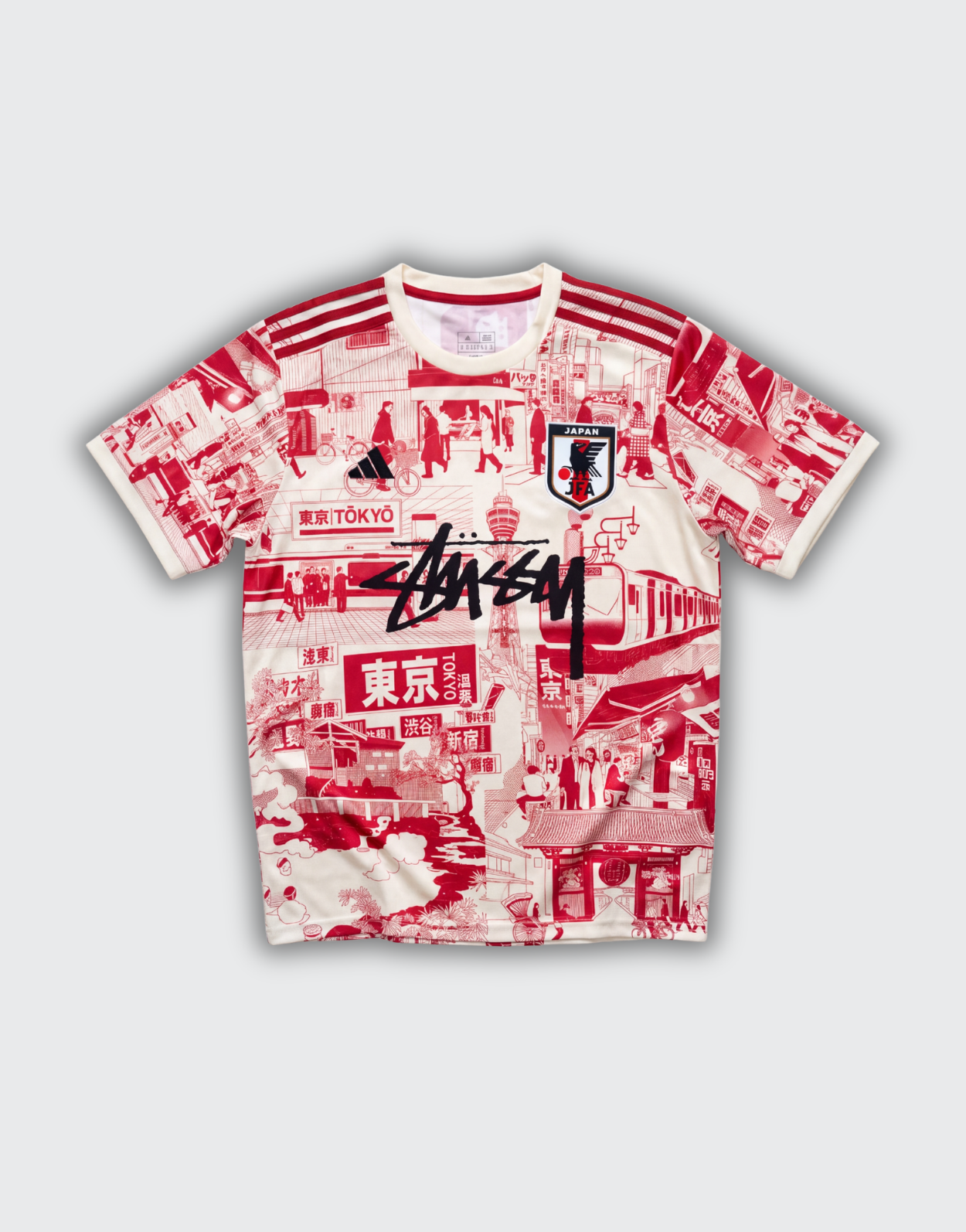 JAPAN X SPECIAL JERSEY - RED TOKYO